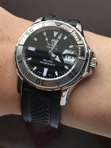 Tudor Hydronaut Prince Date Hydronaut 89190 Black Dial 40mm 